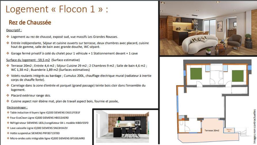 Apartament Vaujanylocations - Flocon 1 Zewnętrze zdjęcie